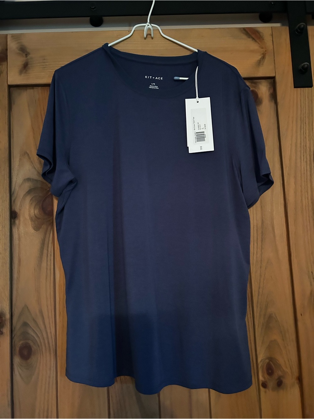 Women’s kit and Ace Crew Neck T-Shirt in Navy
